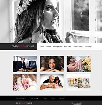 Webdesign Fotostudio