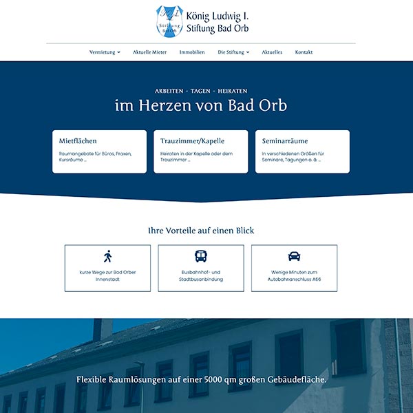 Webdesign Stiftung