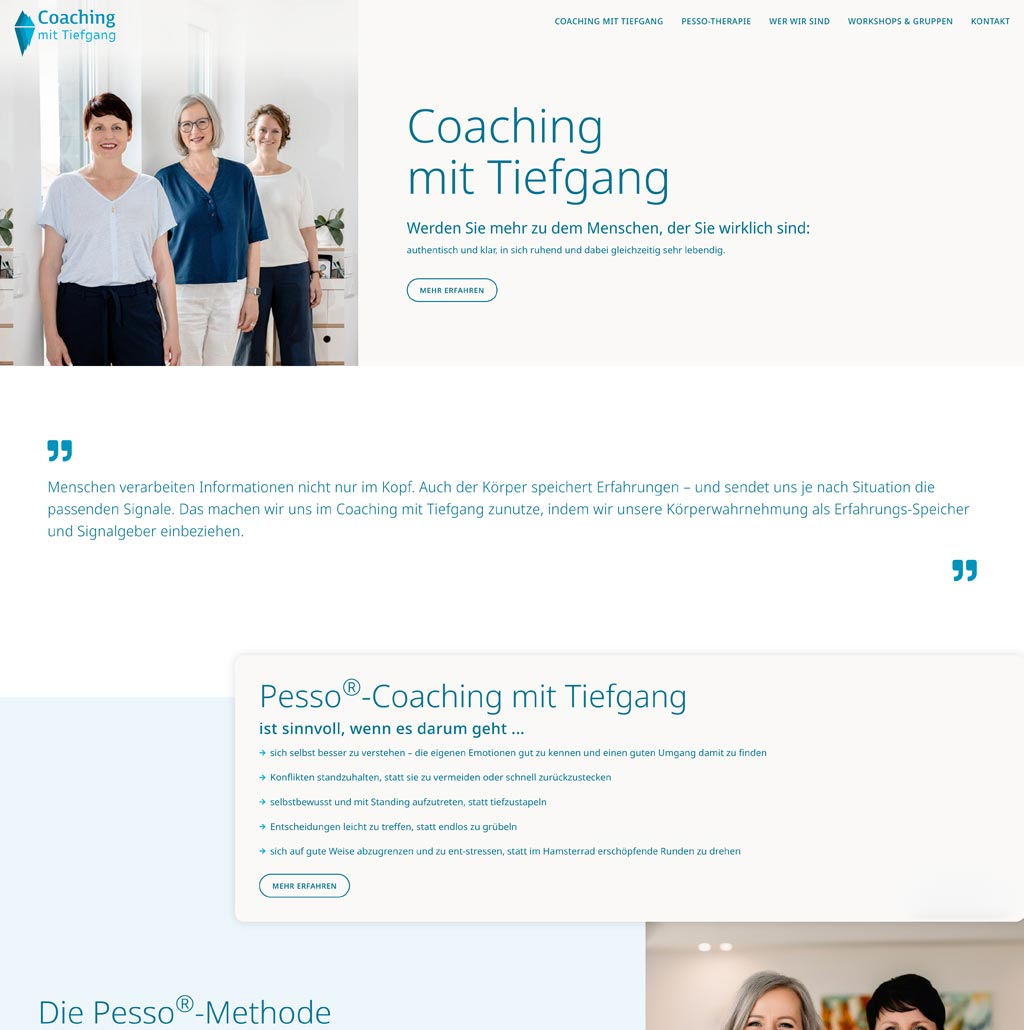 Webdesign Coaching